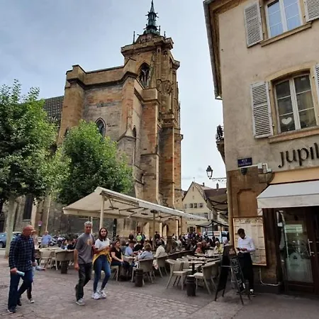 Apartament Evasion St Joseph Odysalis - Lit King Size - Parking - Proche Centre Colmar