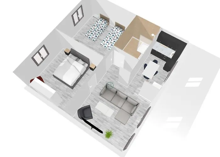 Appartamento Evasion St Joseph Odysalis - Lit King Size - Parking - Proche Centre