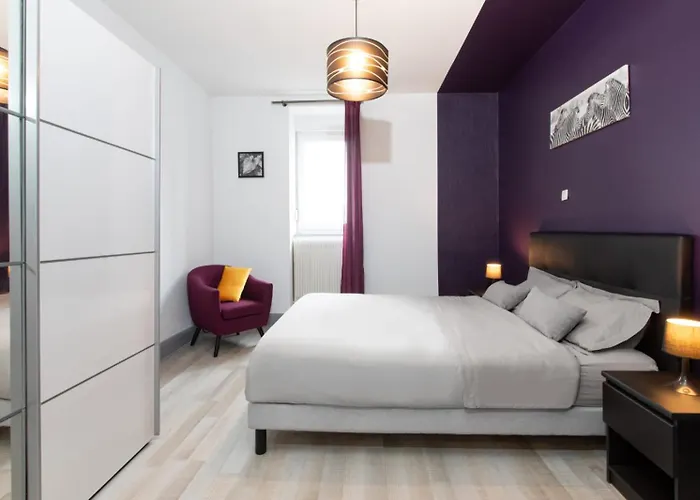 Appartamento Evasion St Joseph Odysalis - Lit King Size - Parking - Proche Centre Colmar